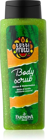 Farmona Tutti Frutti Melon & Watermelon gommage corps pour une peau douce et lisse