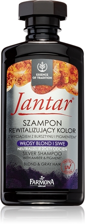 Farmona Jantar Silver Shampoo zum Neutralisieren von Gelbstich