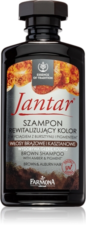 Farmona Jantar šampon pro tmavě hnědé a světle hnědé vlasy