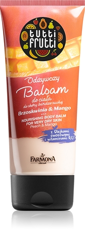 Farmona Tutti Frutti Peach & Mango baume corps extra nourrissant