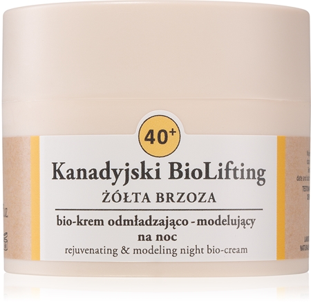 Farmona Canadian Biolifting Yellow Birch Åtstramande och föryngrande nattkräm 40+