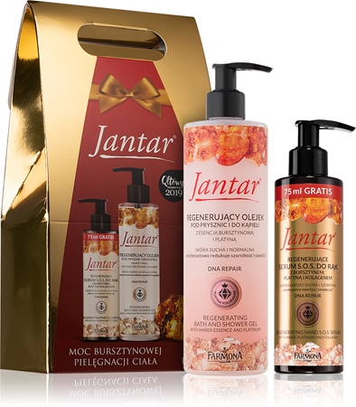 Farmona Jantar Platinum Geschenkset (für die Regeneration der Haut)