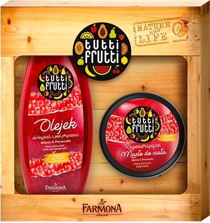 Farmona Tutti Frutti Cherry & Currant Geschenkset (für den Körper) für Damen