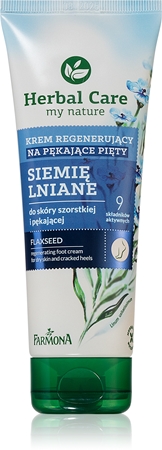 Farmona Herbal Care Flax Seed Creme til beskadigede hælrevner