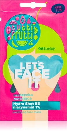Farmona Tutti Frutti Let´s face it pleťová maska na obličej