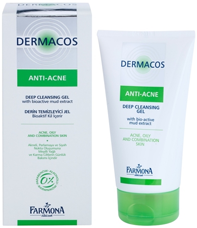 Farmona Dermacos Anti-Acne gel de limpeza profunda
