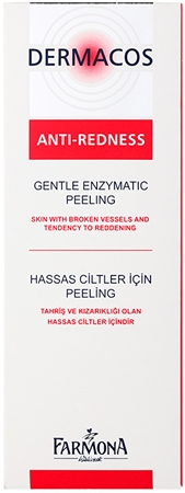 Farmona Dermacos Anti-Redness gommage enzymatique doux pour une peau lumineuse et lisse