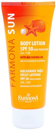 Farmona Sun захисне молочко для засмаги з олійкою макадамії SPF 50