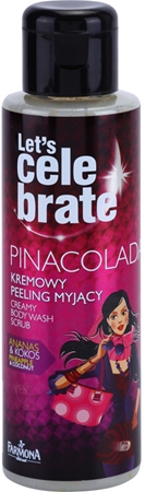 Farmona Let's Celebrate Pinacolada krémový sprchový peeling