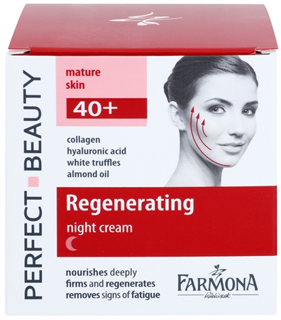 Farmona Perfect Beauty 40+ Nachtcreme mit regenerierender Wirkung