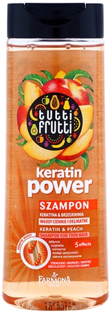 Farmona Tutti Frutti Keratin Power champú para cabello fino
