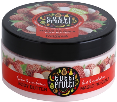 Farmona Tutti Frutti Lychee & Rambutan manteca corporal