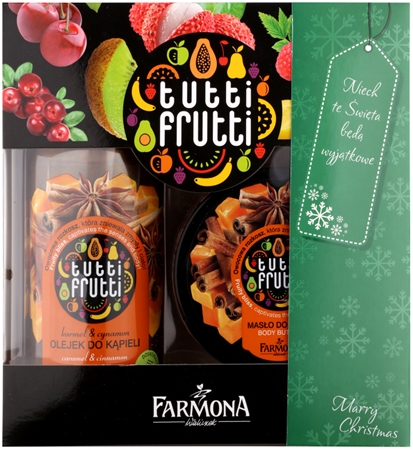 Farmona Tutti Frutti Caramel & Cinnamon kosmetická sada I.