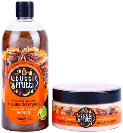 Farmona Tutti Frutti Caramel & Cinnamon kosmetická sada I.