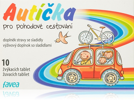 FAVEA Cars compresse da masticare contro la nausea