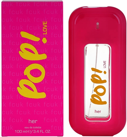 Fcuk Pop! Love Eau de Toilette for Women 100 ml