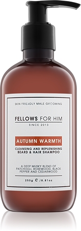 Fellows for Him Autumn Warmth shampoing cheveux et barbe