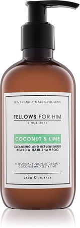 Fellows for Him Coconut & Lime shampoing cheveux et barbe