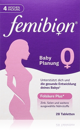 Femibion Femibion 0 Babyplanung Tabletten während der Schwangerschaftsplanung