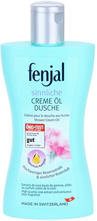 Fenjal Rose krémový sprchový gel s přídavkem oleje