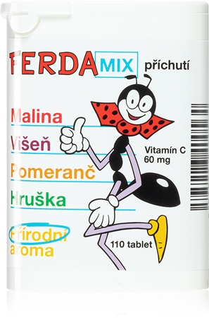Ferda Mix Vitamín C 60mg tablety s vitaminem C