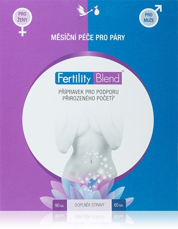 Fertility Blend pro páry doplněk stravy pro páry pro podporu spermatogeneze a přirozeného početí