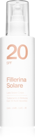 Fillerina Sun Beauty Latte Solare Corpo Body Sunscreen SPF 20