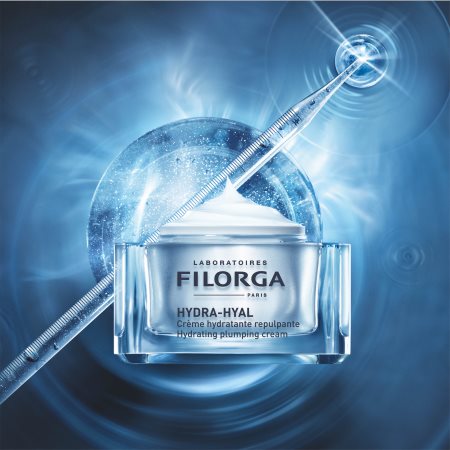 FILORGA HYDRA-HYAL CREAM kosteuttava voide kasvoille sisältää hyaluronihappoa