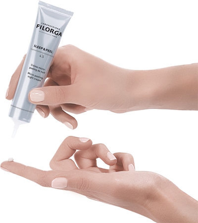 FILORGA SLEEP & PEEL 4.5 αναζωογονητική κρέμα νύχτας με ΑΗΑ