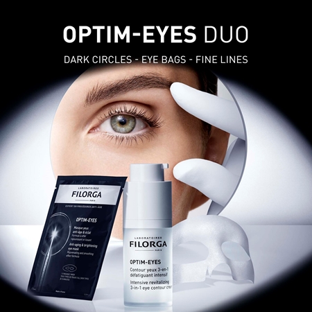 FILORGA OPTIM-EYES masque contour yeux anti-rides, anti-poches et anti-cernes