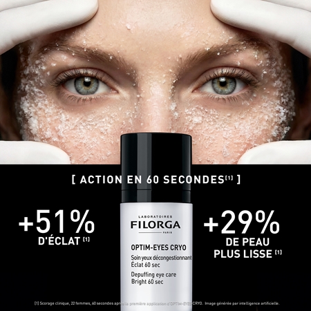 FILORGA OPTIM-EYES CRYO crème illuminatrice yeux anti-poches et anti-cernes
