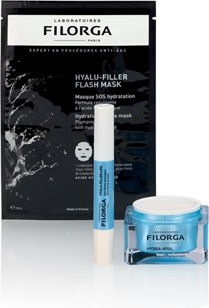 FILORGA COFFRET HYALU-FILLER Gift set Weihnachtsgeschenk-Set zur Verjüngung der Haut