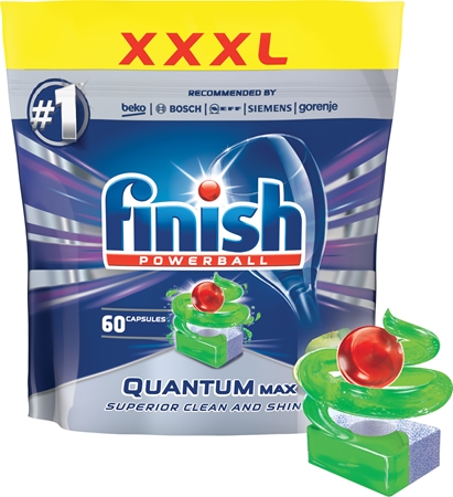 Finish Quantum Max Apple & Lime Geschirrspültabs