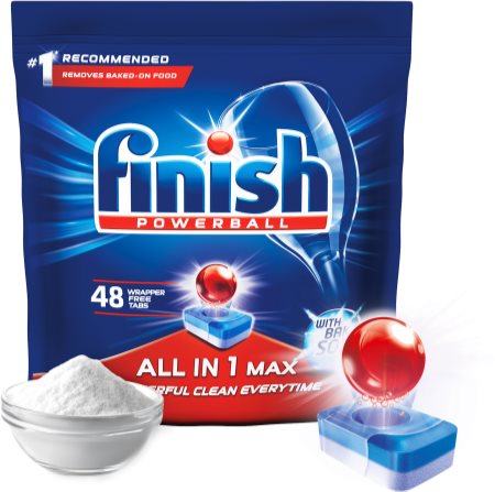 Finish All-In-One Max tablettes lave-vaisselle 48 tabs (1+1