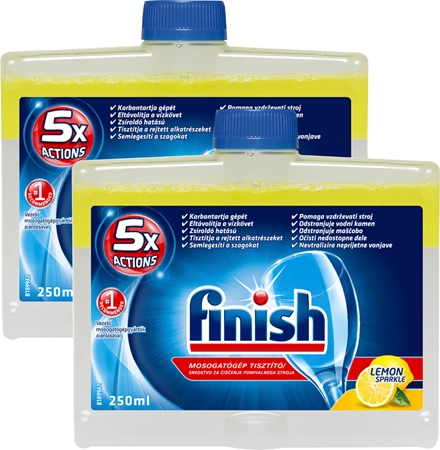Finish Dishwasher Cleaner Lemon čistilo za pomivalni stroj