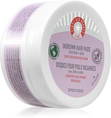 First Aid Beauty Ingrown Hair Pads kuorivat laput ylimääräisille karvoille