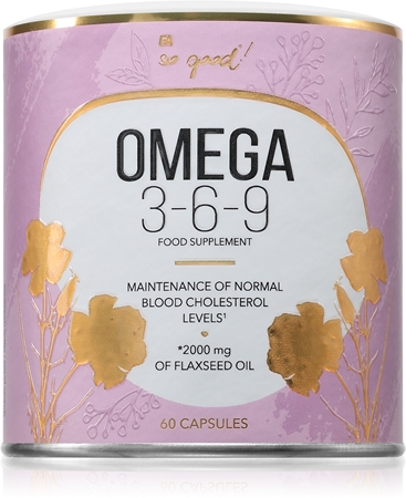 Fitness Authority so good! Omega 3-6-9 kapsułki do utrzymania prawidłowego poziomu cholesterolu