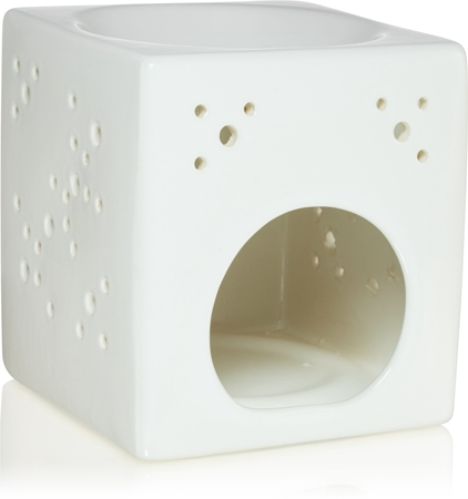 Flagolie Aromalamp Cube lampe aromatique en céramique White