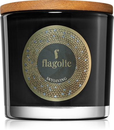 Flagolie Black Label Skydiving vonná svíčka s carouselem