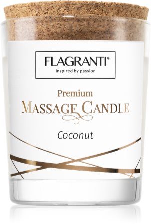 Flagranti Massage Candle Coconut candela da massaggio