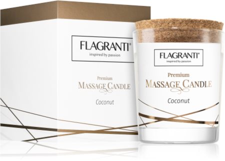 Flagranti Massage Candle Coconut hierontakynttilä