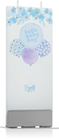 Flatyz Greetings Hello Baby Boy свещ