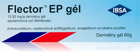 Flector EP Flector EP gel 10 mg/g dermálny gél proti bolesti, zápalu, opuchu
