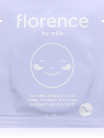 florence by mills Swimming Under The Eyes hydrogel pads for the eye area