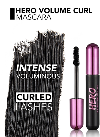 flormar Hero Volume & Curl Mascara mascara per ciglia curve e voluminose