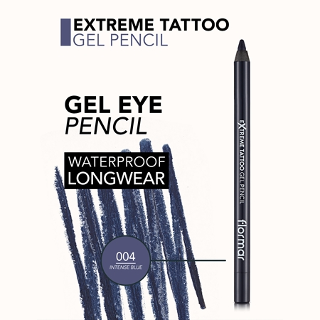 flormar Extreme Tattoo Gel Pencil wasserfester Gel-Stift für die Augen