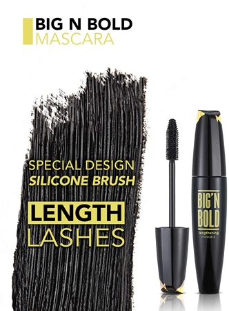 flormar Big'n Bold Lengthening mascara waterproof allungante, incurvante e volumizzante
