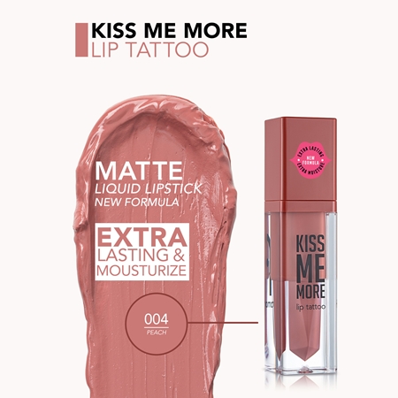 flormar Kiss Me More Lip Tattoo pitkäkestoinen nestemäinen huulipuna