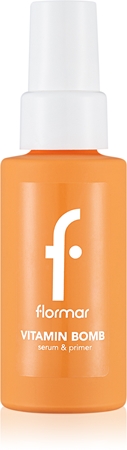 flormar Vitamin Bomb Serum&Primer sérum iluminador com vitaminas B, C, E