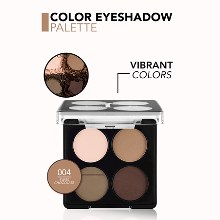 flormar Color Eyeshadow Palette paletka očných tieňov